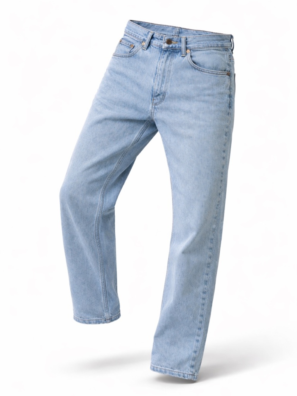 Wrangler Light Wash Straight Leg Jeans • Vintage Style • Size 29X32 unisex